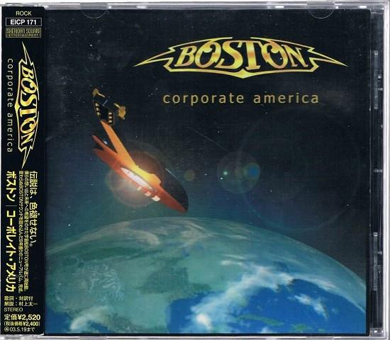 CD BOSTON - Corporate America EICP171 EPIC 2002 Japan ObiRock Used
