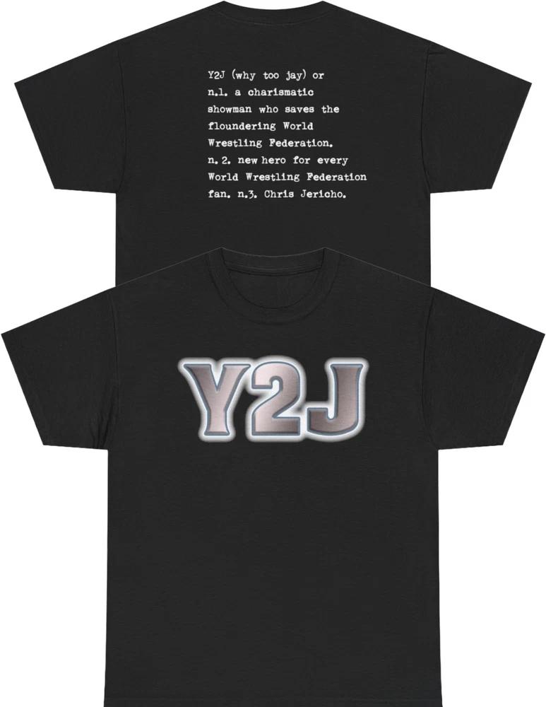 Chris Jericho Y2J New Hero Saves Us Black Tshirt S