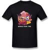 Hsuail Men's Jem and The Holograms T-Shirt Black US Size L