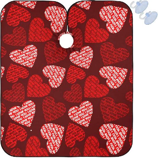 Stylish Barbershop Salon Barber Cape Haircut Cape Salon Apron Unisex Hair Cutting Cape Hairdressing Cape Apron for Men Women