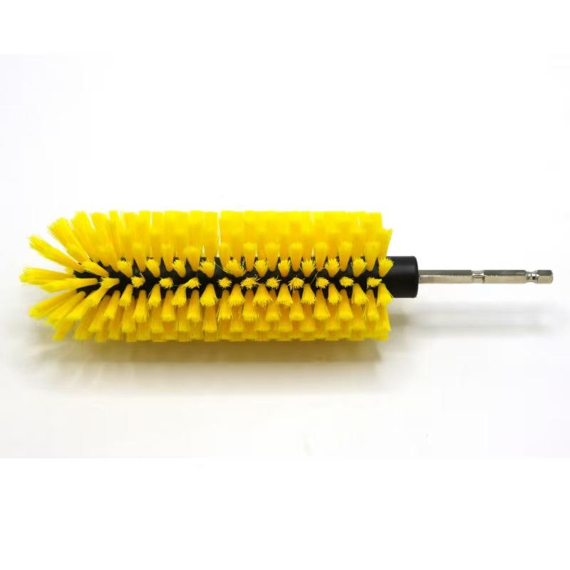 Electric Drill Car Cleaning Brush Set - Cup & Wheel Brushes for Vehicles