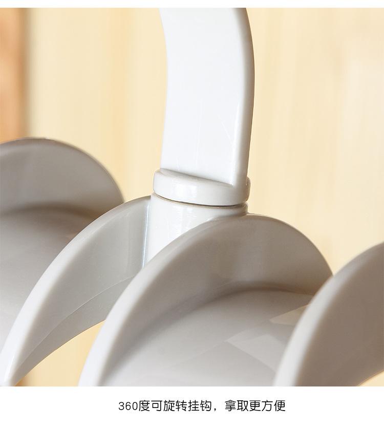 360-degree Rotation Closet Organizer Rod Hanger Handbag Storage Purse Hanging Rack Holder Hook Bag Clothing Hanger