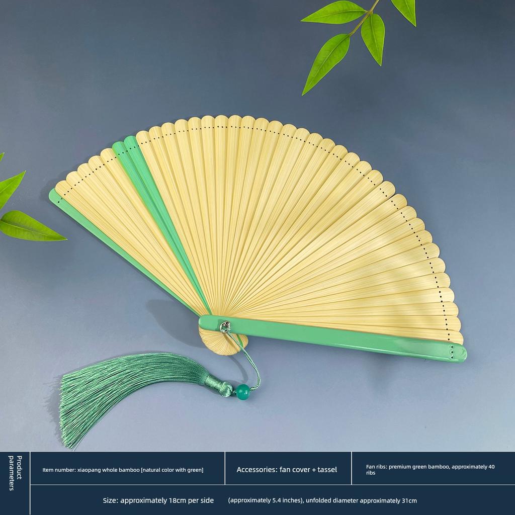 Cut Out 5-Inch Chinese Style Chinese Ancient Style Red and Black Folding Fan
