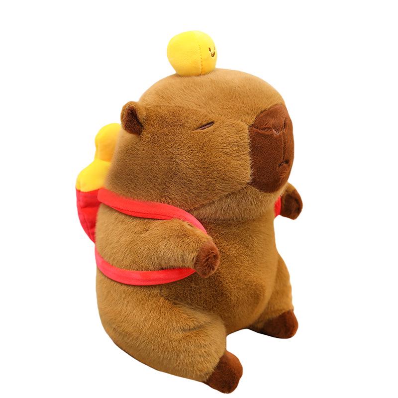 Capybara Table Tennis Plush Doll - Birthday Gift Plush Toy Pillow for Girls