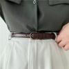 Unique Womens Pu Belt With No Hole Design And Striking Buckle Styles Perfect For Fashion Modern