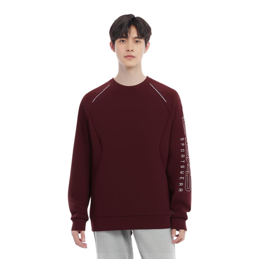 Adidas Color Block Crew Neck Pullover Long Sleeve Sweatshirt Men tops KQ7876