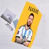 1pc Football32 Beach Towel with Custom Name, Beach/Swimming/Bath/Picnic/Camping Towel, Suitable for Seaside Beaches