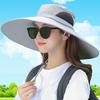 Fisherman Hat Adjustable Chin Strap Breathable Mesh Waterproof Lightweight Quick-Drying Wide Brim Sun Protection Hat