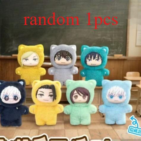 Original Kawaii Jujutsu Kaisen 2 Cat Ear Plushie Series Blind Box Mystery Box Anime Toy-Room Decoration-Collect-Festvial Perfect Gift
