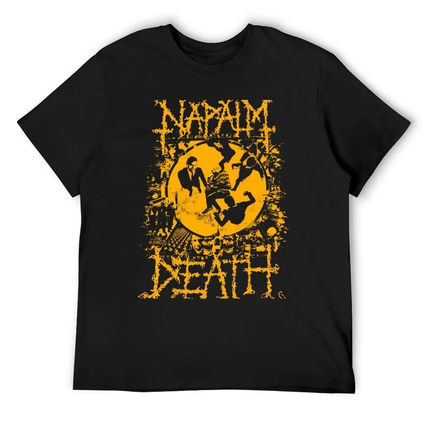 

Napalm Death T-Shirt Anime t-shirt rapper graphic tees Funny t-shirts cotton t shirt men S