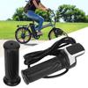 Electric Bike Throttle Grip LCD Electric Quantity Display with Switch 6 Cores Speed Governing Throttle Grip Throttles 2