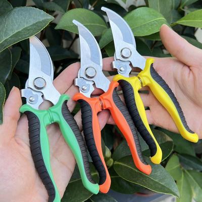 Multifunctional Stainless Steel Pruning Shears for Gardening, Grafting, and Flower Branches