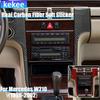 Accesorii Auto din Fibră de Carbon Capac Lateral Consolă Centrală Autocolant Moale Pentru Mercedes W210 Clasa E 1996 1997 1998 1999 2000 2001 2002