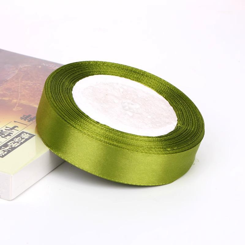 

2 см свежая атласная лента для свадебных украшений, подарков, поделок, букетов