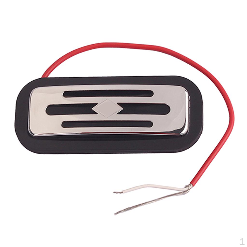 Chrome Pickup Ring for Guitar Replacement