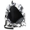Nike Polyester Nylon Backpack Regular Unisex Black/White Casual