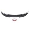 Rear Trunk Spoiler PSM Style Enhanced Aerodynamics Improved Downforce Carbon Fiber Pattern Trunk Lid Spoiler Wing for