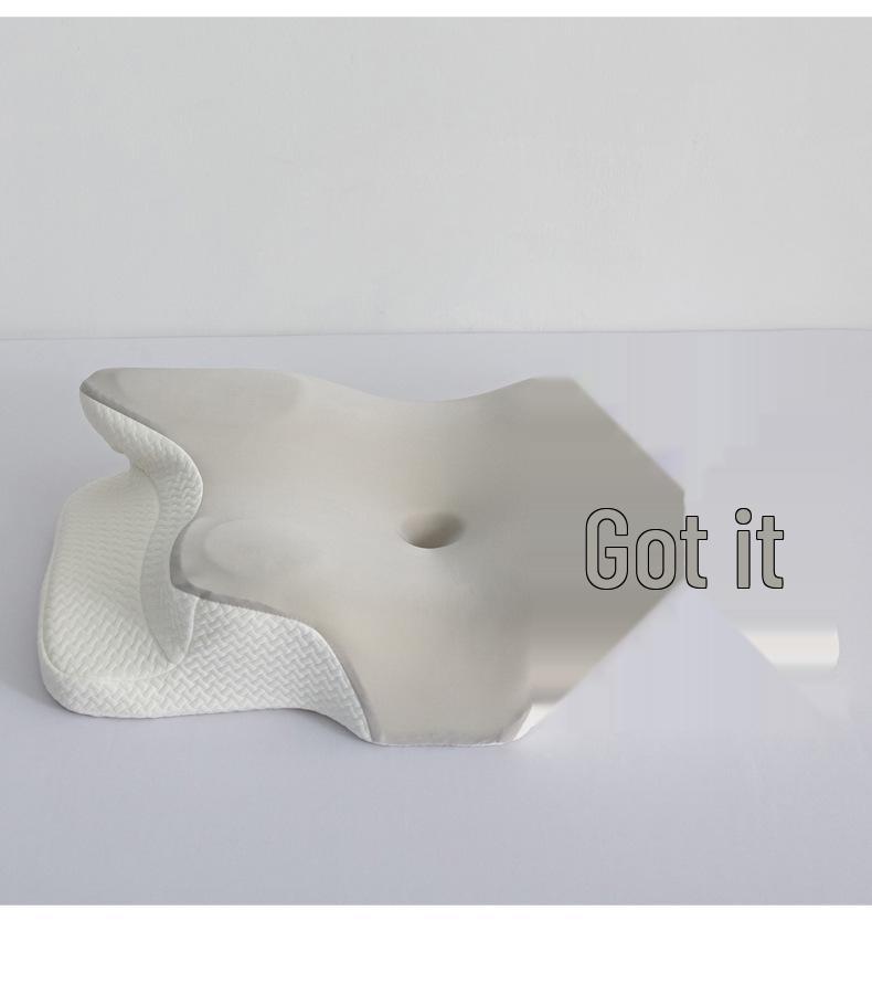 Oreiller de soutien de la nuque à mémoire de forme papillon