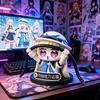 Chibi Sleeping Pose Mini Pvc Figure 8.5cm With Cloud Base And Interchangeable Hat Collectible Desk Car Display Decor Gift