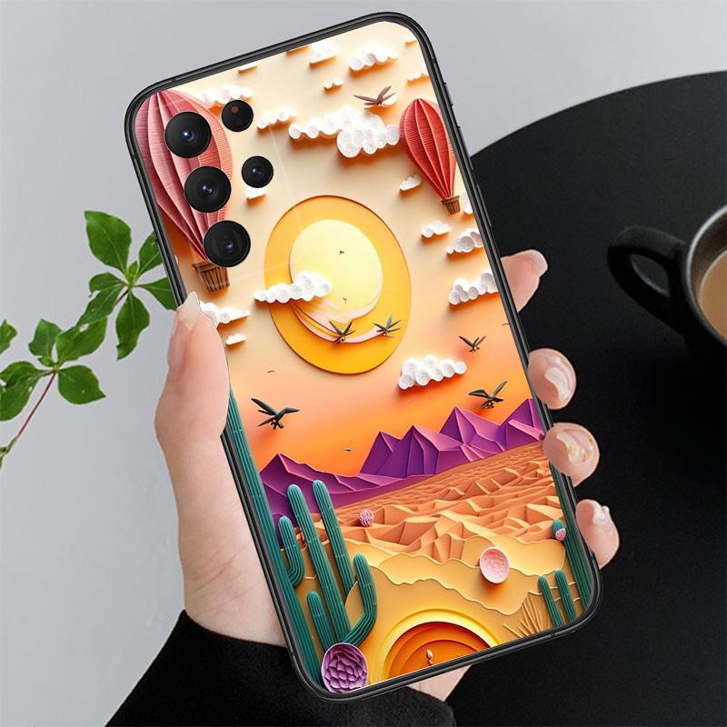 Landscape Sceneary Phone Case For Samsung A52S A21S A33 A23 A13 A14 A32 A52 A53 A54 A51 A71 M51