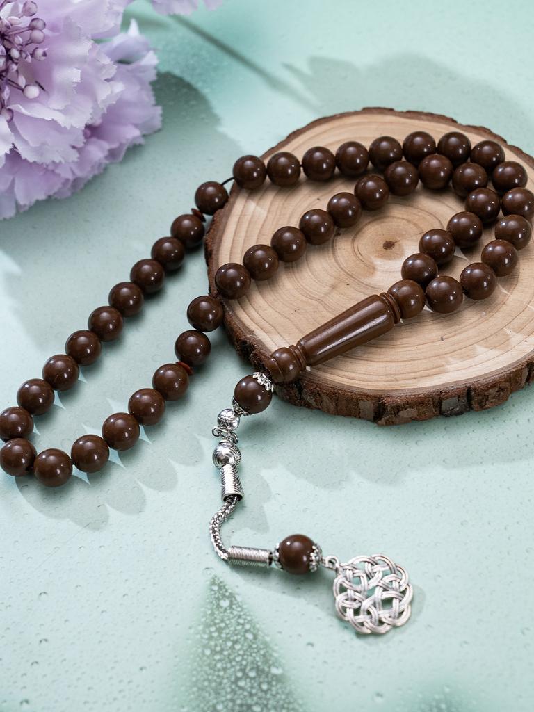 Vysoce kvalitní ručně vyráběné korálky na modlitbu - 5 klasických barev pro modlitbu & meditaci & tasbih