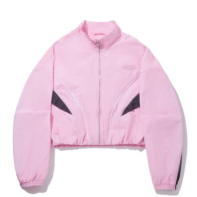 Li Ning Trendy Sports Series Simple Loose Versatile Jacket Women Jackets AFDW252-4