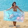 Asciugamano da spiaggia in microfibra, zaino grande, palestra, sport, piscina, donna, grande, tappetino da yoga, moda, estate, surf, accappatoio, coperta