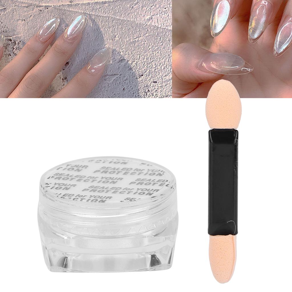 Chrom-Nagelpulver, glänzender Spiegeleffekt, Nagelpulver, Nagelkunst, DIY, Glitzerpulver, Dekorationen, 2 g