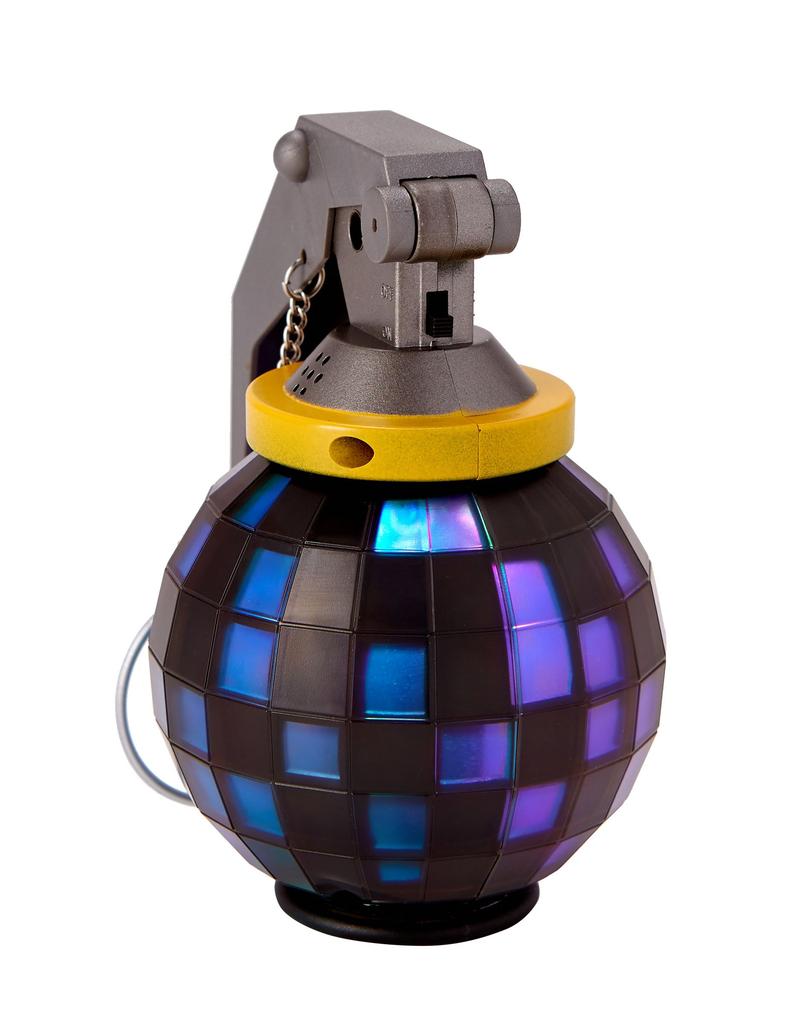 Spirit Halloween Light-Up Boogie Bomb with Sound - Fortnite Unisex Adult One Size Fits All Multicolor
