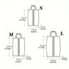 Waterproof Transparent Shoe Storage Bags 12PCS Travel Organizer for Boots Slippers and Sports Shoes in Hotel