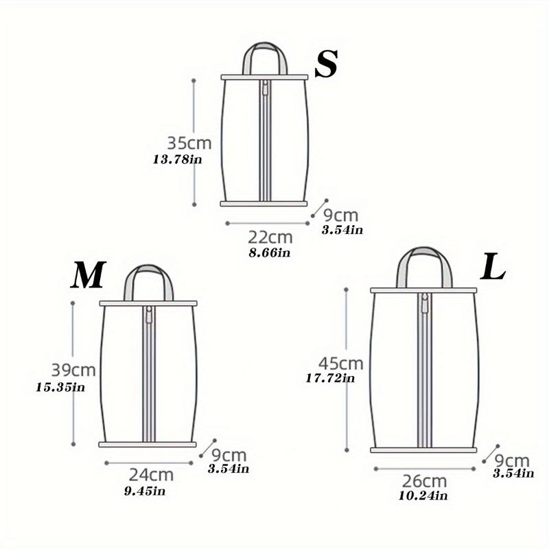 Waterproof Transparent Shoe Storage Bags 12PCS Travel Organizer for Boots Slippers and Sports Shoes in Hotel