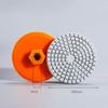 4 Inch Grinding Discs Wet Dry Hook and Loop Long Lasting Use Diamond Polishing Pads  Granite Stone