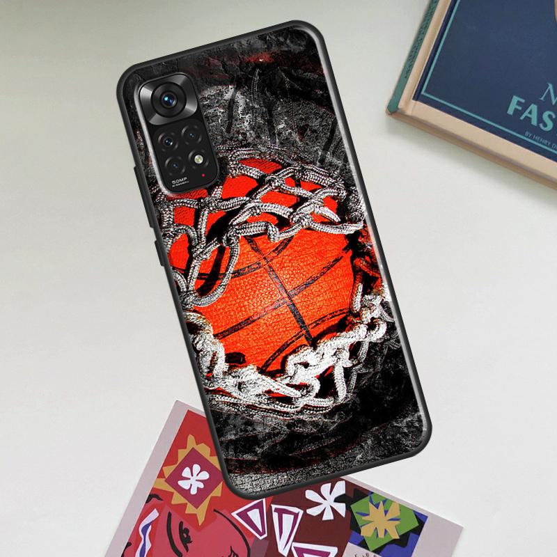 

Basketball Basket Case For Xiaomi Redmi Note 14 13 12 11 9 10 15 Pro Plus Redmi 15 15C 14C 13C 12C 10C Cover Redmi 15C 4G