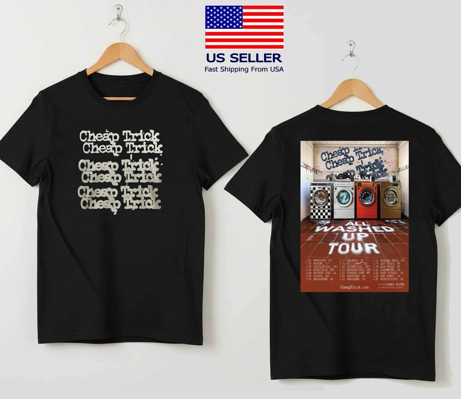 Cheap Trick All Washed Up 2026 Tour T-Shirt L