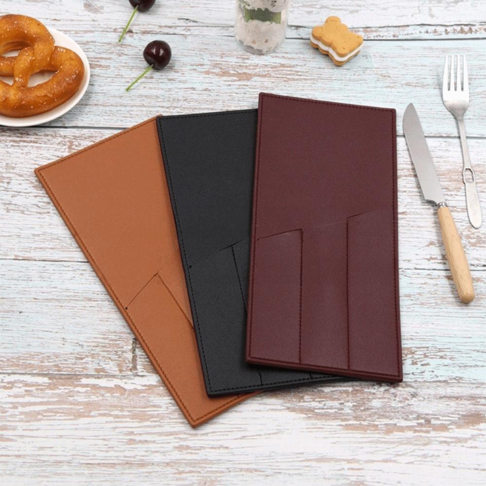 Einfaches Design Besteckaufbewahrungstasche 3 Fächer Gabeln Löffel Organizer Campingausrüstung