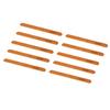 10pcs Nail File Professional Wood Core Reusable Double Sides Washable Grit Nail Files for Acrylic