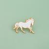 Zodiac Horse Brooch Cute Animal Style Badge Student Jewelry Pendant Accessories