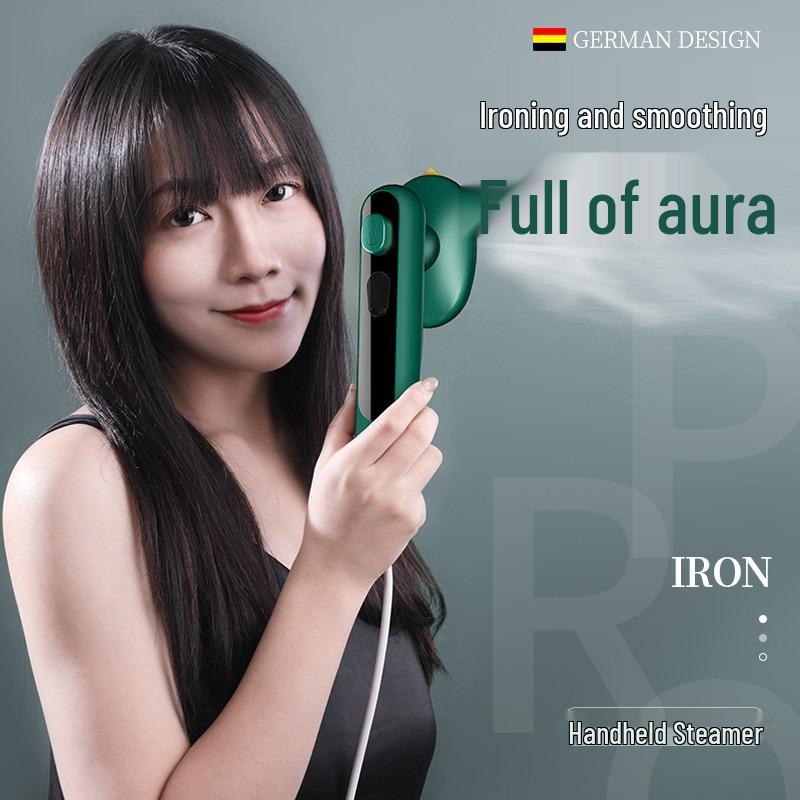 Compact Handheld Garment Steamer and Iron