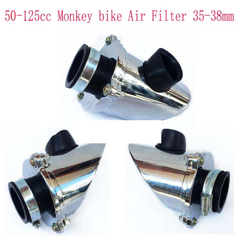 35mm 36mm 37mm 38mm Motorcycle Air Filter For 50 -125cc Monkey Bike Orangutan Bike Parts Z50 Dirt Pit Bike