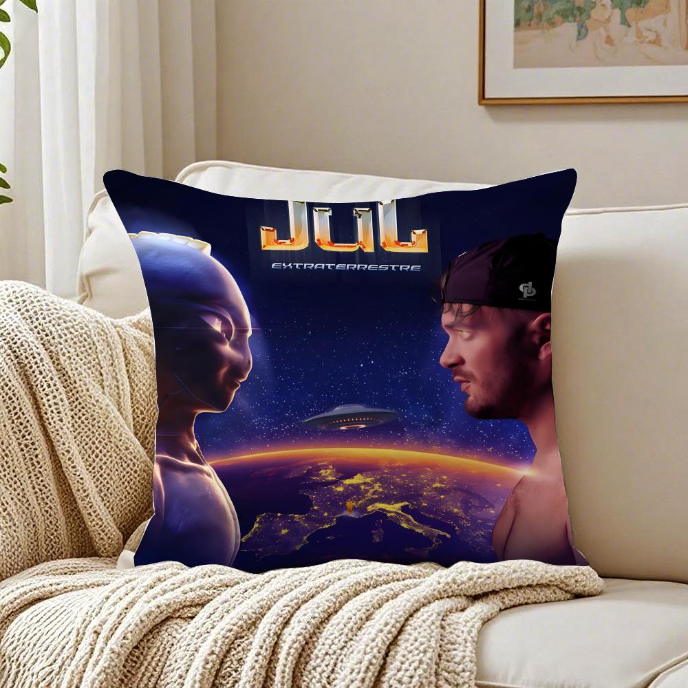 ORGANISE French Handsome Rapper JJul Cushion Cover Pillowcase Antidustmite living Room Sofa Decor Cushion Room