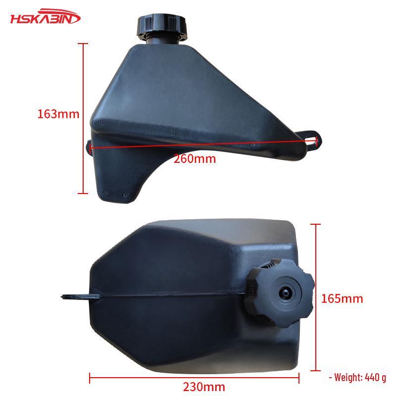 Motorcycle ATV Fuel Tank Small Bull Dino Oil Can 50cc to 110cc