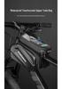 Cross-border Bicycle Front Beam Bag: Hard Shell Top Tube Handlebar Bag with Touch Screen for Phone – Mountain & Road Bike Accessory