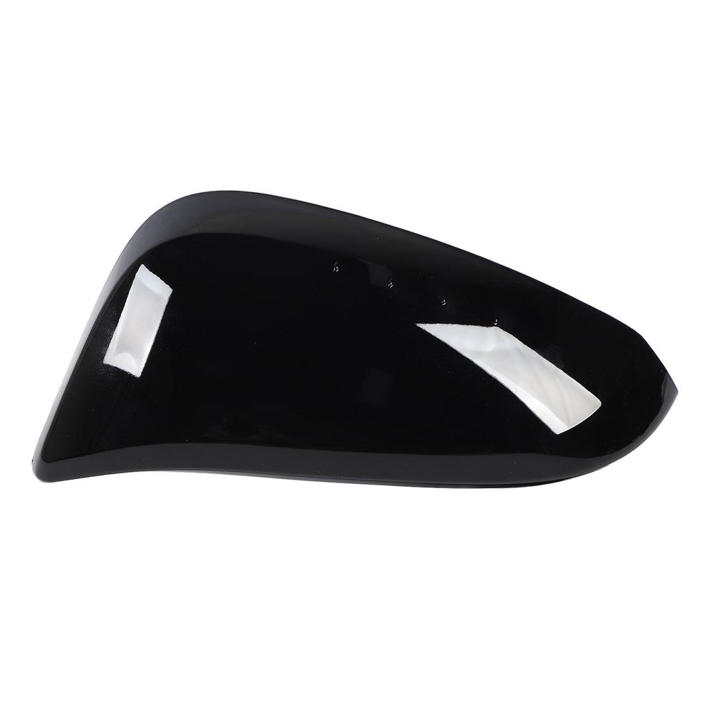 Side View Mirror Housing Cover Black Rear View Wing Mirror Cap Weather Resistant Replacement Mirror