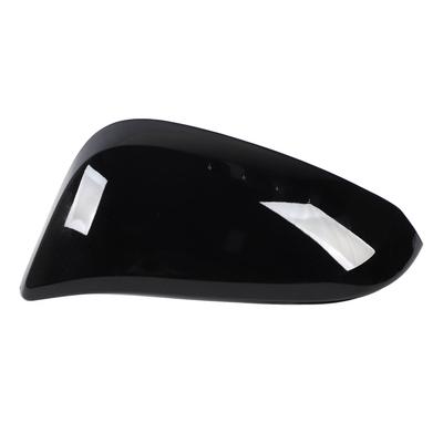 Cubierta de la carcasa del espejo retrovisor lateral Tapa negra del espejo retrovisor Espejo de repuesto resistente a la intemperie
