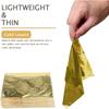 Set of 100Pcs Imitation Gold Foil Paper Sheets, DIY Gilding Flakes for Resin Crafts, Nail Art, Scrapbooking Decor