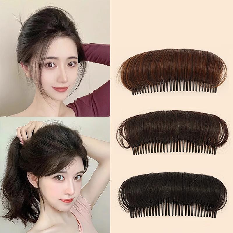 Wig Cushion Stable Hair Roots Volumizing Fiber Insert Comb Invisible Fluffy Hair Pad Female Heightening Artifact Hairstyle Tool