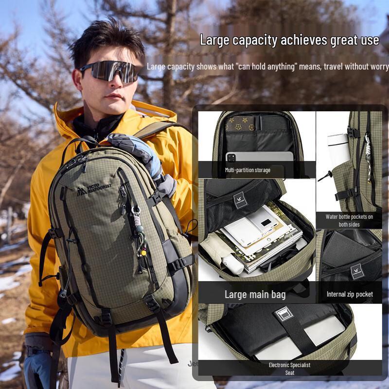 VICTORIATOURIST Men's Large Capacity Travel & Sports Backpack