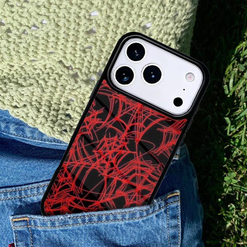 Spider Webs Phone Case For iPhone 17 AIR 16 Pro Max 15 14 Pro 11 12 13 Shockproof Silicone Cover