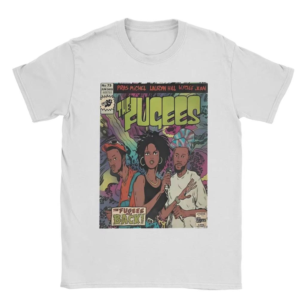 Men T-Shirt Lauryn Hill The Fugees Amazing 100% Cotton Tee Shirt Short Sleeve T Shirts Crewneck Tops Plus Size Graphic T Shirts