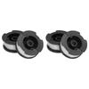 4PCS Replacement Spool for AF?100 AF?100?3ZP AF?100?BKP AF?100?BKP AF?100?2 30ft .065in Line Grass